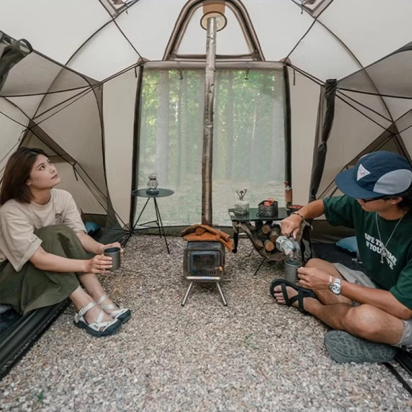 Namiot 4-osobowy Shandi Two Bedrooms Naturehike Grey (CNK2300ZP030)