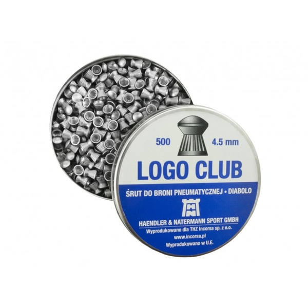 Śrut H&N Logo Club 4.5 mm .177 cal. 500 szt.