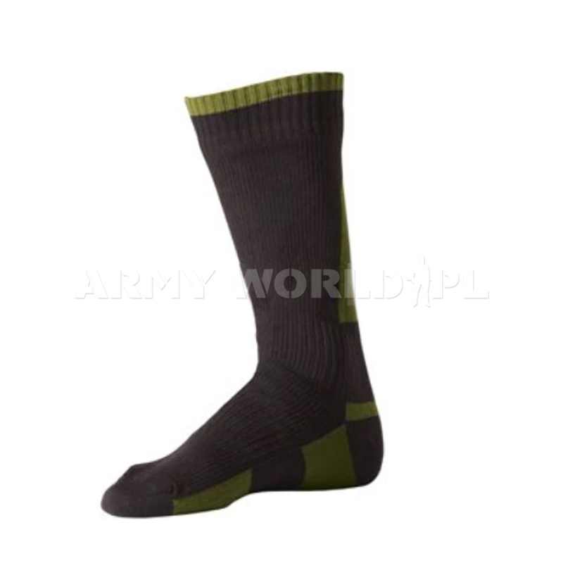 Skarpety SEALSKINZ Duty Wodoodporne Olive Green Oryginał Nowe new