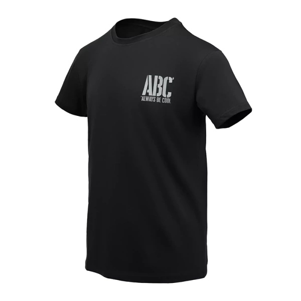 T-Shirt ABC Always Be Cool Helikon-Tex Czarny (TS-ABC-CO-01)