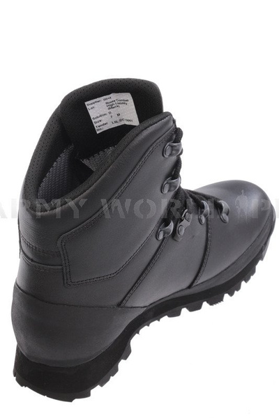 Buty Wojskowe Brytyjskie Combat Hight Liability Solution D Czarne Nowe II Gatunek 