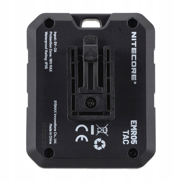 Bezprzewodowy Odstraszacz Na Komary EMR05 Tac Nitecore Czarny (NC-EMR05-TAC)