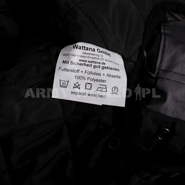 Kurtka Policyjna Holenderska Wattana z Podpinką Granatowo / Żółta Oryginał Demobil BDB