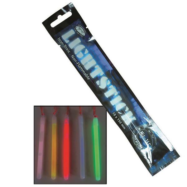 Światło Chemiczne 10 x 150 mm Lightstick Mil-tec Białe (14934007)