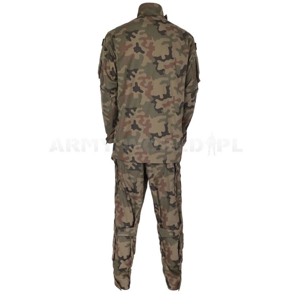 Polish Army Field Uniform Model 124 P/MON Set Of Shirt + Pants Genuine Military Surplus New