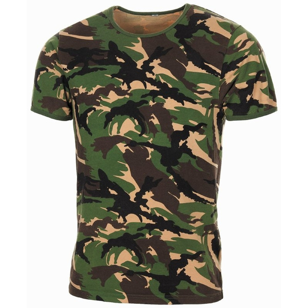 Dutch Army T-shirt KPU DPM Woodland Genuine Military Surplus Used