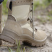 Shoes HAIX AIRPOWER P9 Desert Original Bundeswehr Used Very Good Condition