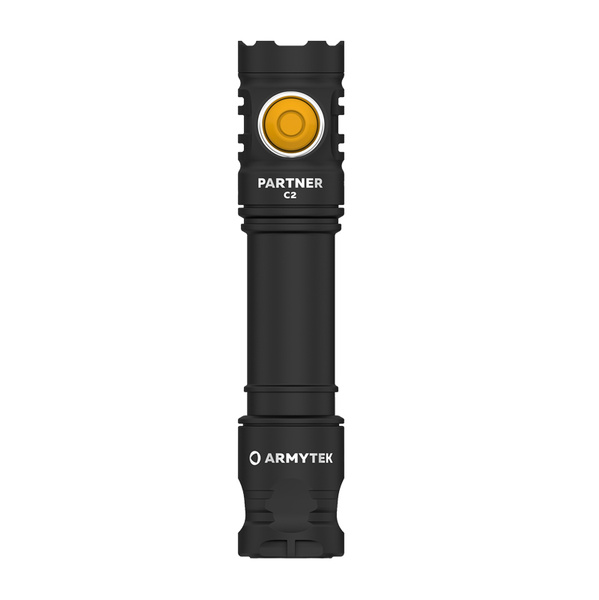 Latarka Ręczna Armytek Partner C2 Magnet White 1100 lm Czarna (F07802C)