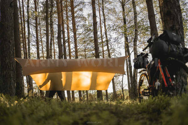 Tarpaulin Heksa 3,6 x 3 m Lesovik Kangaroo