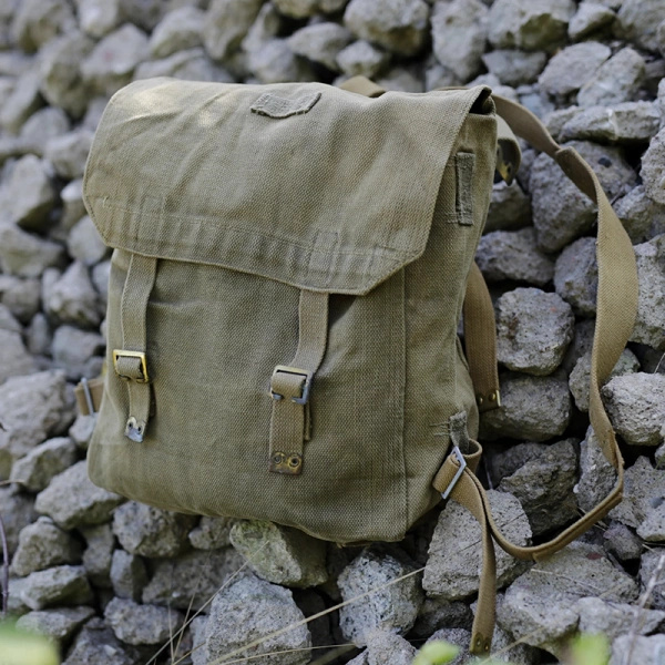 Plecak Holenderski Brezentowy Coyote Oryginał Demobil BDB