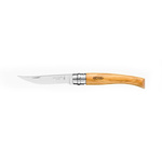 Folding Knife OPINEL INOX N°8 Slim Olive Wood (001144)