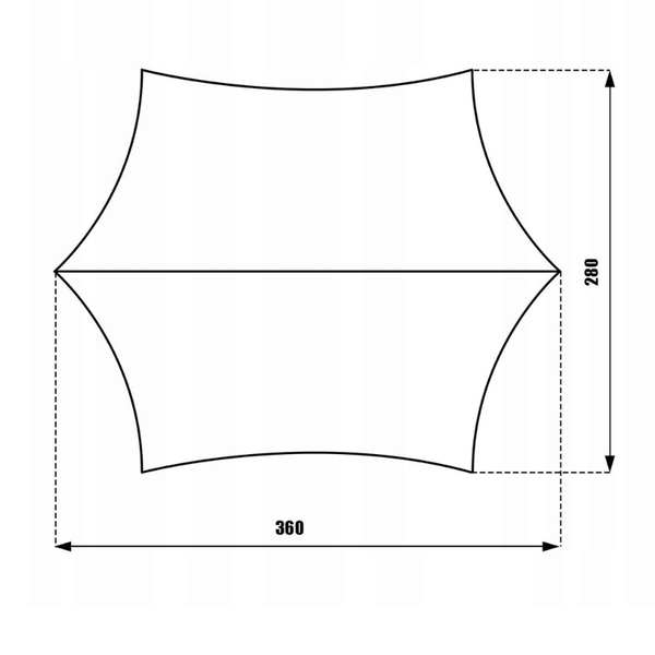 Termo Tarp StingRay 3,6 x 2,8 m Poland TigerWood Olive