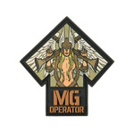 Naszywka MG Operator PVC Drukowana M-Tac Black /Coyote (51348108)