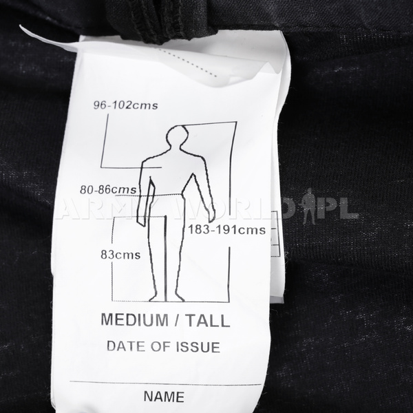 Kurtka Policyjna Ognioodporna Overall Czarna Oryginał Demobil BDB