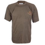 Thermoactive T-shirt Coolmax With Badge Logistic Support Regiment Olive Original Used