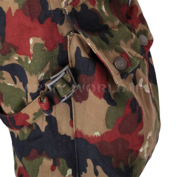 Spodnie Wojskowe Szwajcarskie Z Szelkami M70 Alpentarn Oryginał Demobil II Gatunek