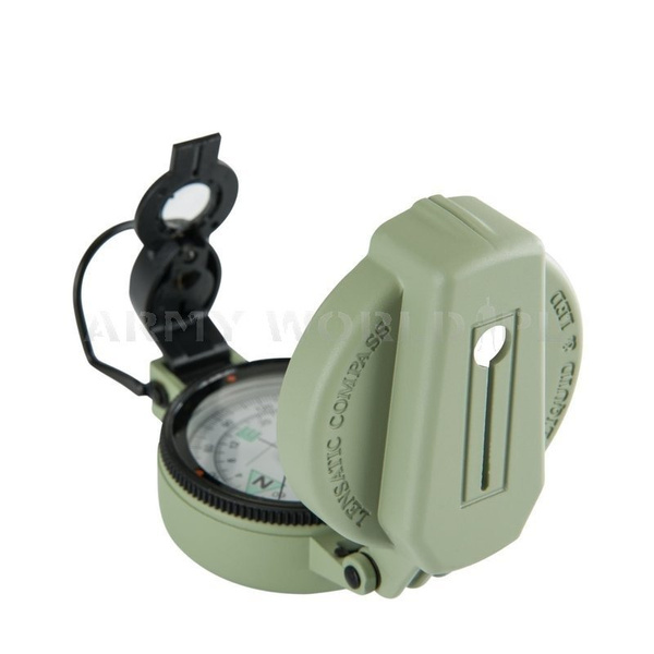 Kompas Busola Ranger Mk2 Lighted Helikon-Tex Zielona (KS-RL2-AL-82)