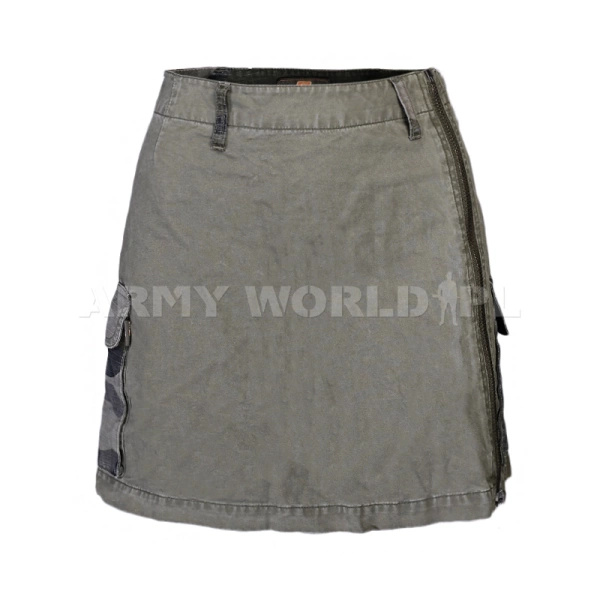 Spódnica Nadine Twill LifeLine Olive /Camo Powystawowa