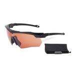 Okulary Taktyczne Balistyczne ESS Crossbow Suppressor One Hi-Def Copper Bursztynowe (740-0472)