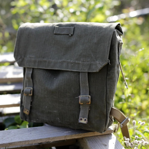 Plecak Holenderski Brezentowy Olive Oryginał Demobil BDB