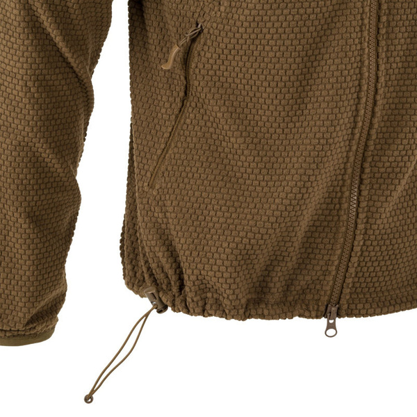 Polar Z Kapturem Alpha Hoodie Helikon-Tex Szary (BL-ALH-FG-35)