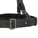 Dutch Military Leather Belt With Sam Browne Belt Black Genuine Military Surplus Used