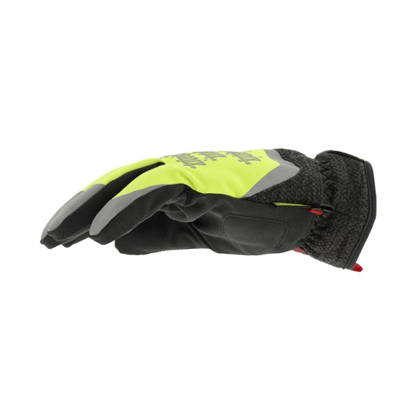 Rękawice Zimowe Mechanix Wear ColdWork Hi-Viz FastFit E5-360CR Czarne /Zielone (CWKSFF-X91)