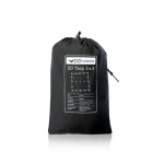Płachta Biwakowa Tarp 3x3 DD Hammocks Jet Black
