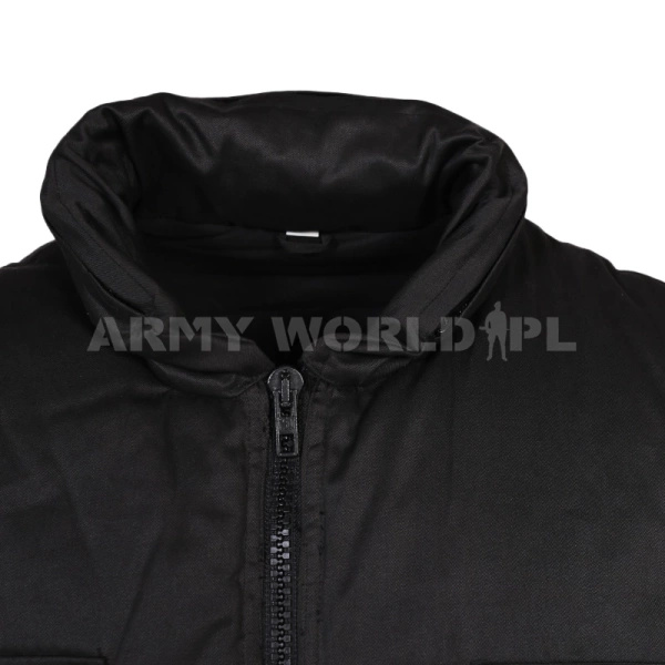 Bezrękawnik Vest Ziegler's Z Kieszeniami Czarny Używany BDB