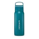 Butelka Turystyczna Lifestraw Go 2.0 Steel Z Filtrem 700 ml Laguna Teal