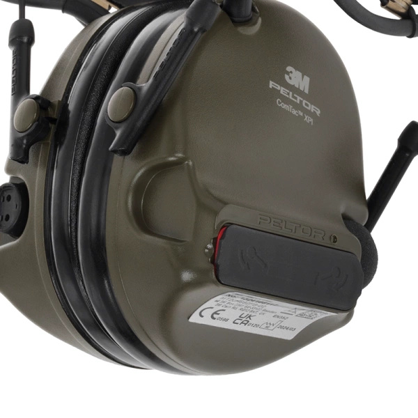 Słuchawki Ochronne 3M Peltor ComTac XP Zielone Oryginał Demobil DB