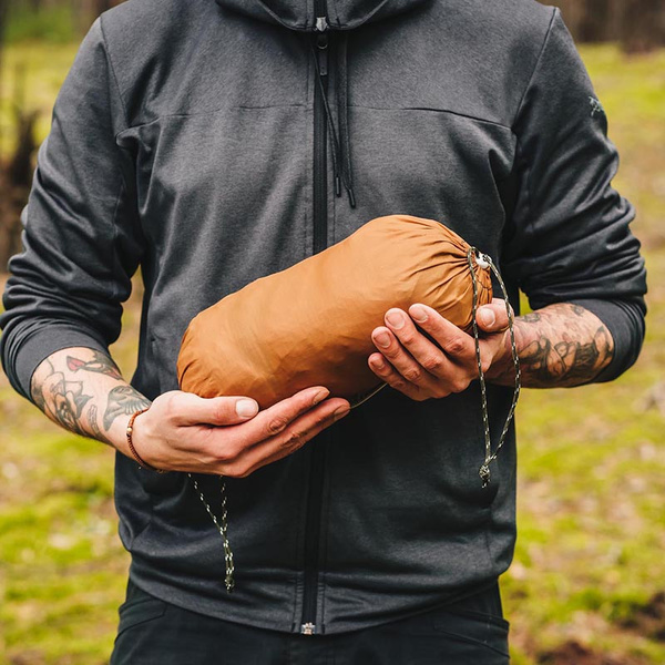 Hamak DRAKA Lesovik 25 + System Zawieszenia SNEKA Golden Brown