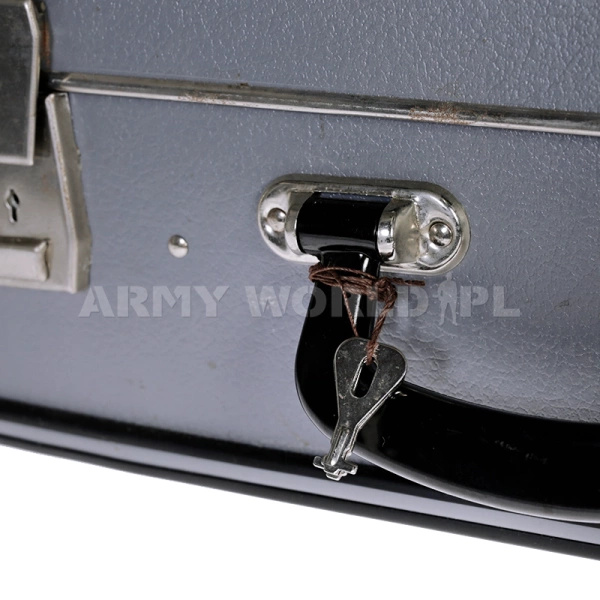 Walizka Podróżna Czeska Szara Oryginał Demobil BDB