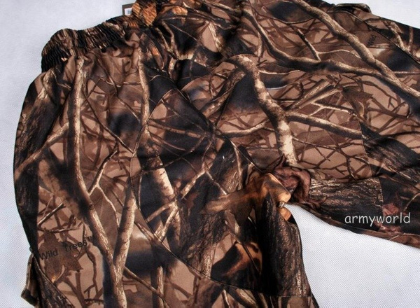 Hunting Trousers No-swishing Wild Trees Mil-tec AUTUMN CAMOUFLAGE