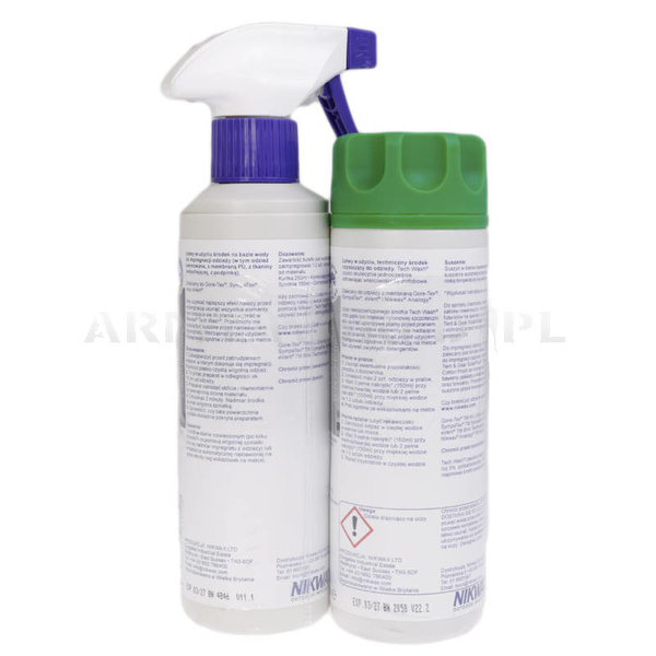 Zestaw Twin Pack Płyn Tech Wash + Impregnat TX. Direct Spray On Nikwax 300 ml