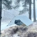 Hamak Frontline DD Hammocks Winter Multicam