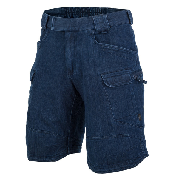 Bermuda Shorts / Short Trousers Urban Tactical Shorts UTS Helikon-Tex Denim Stretch Marine Blue 11' (SP-UTK-DS-97)