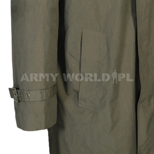 Płaszcz Wojskowy Holenderski Olive Oryginał Nowa