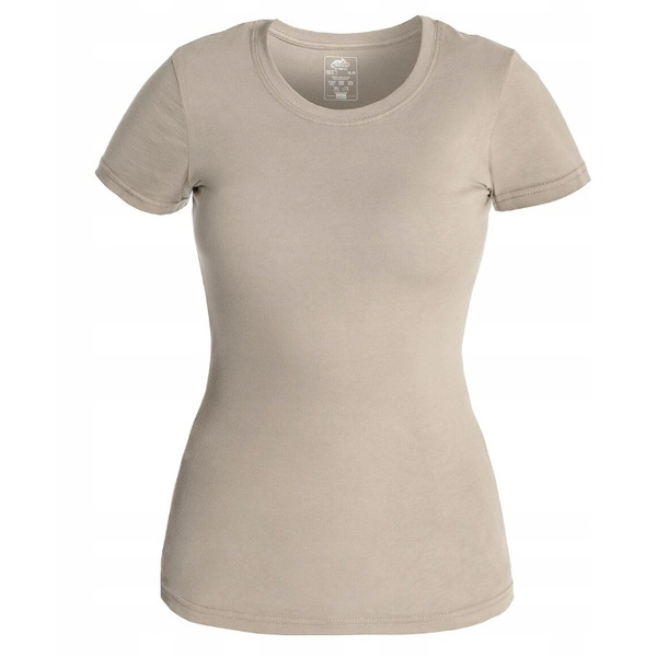 Women's T-shirt Organic Cotton Slim Helikon-Tex Khaki (TS-TSW-OS-13)