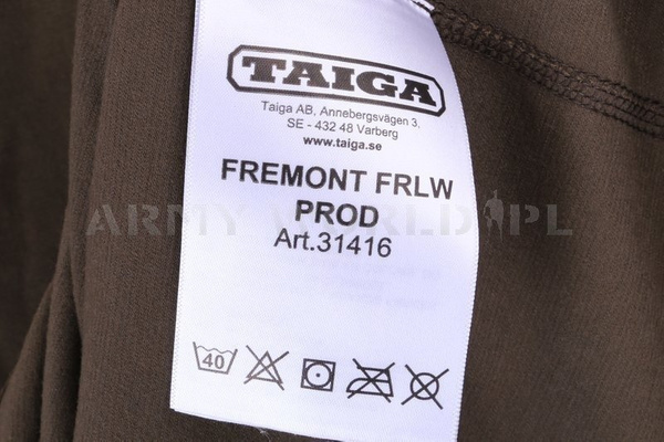 T-shirt Termoaktywny Fremont TAIGA Oliv Oryginał Demobil