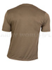 T-shirt Termoaktywny Coolmax Z Naszywką Brązowy Oryginał Demobil