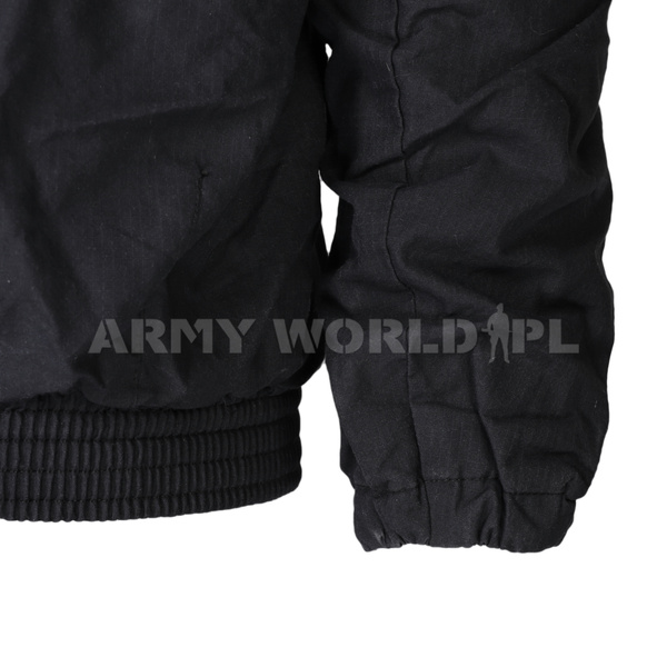 Kurtka Policyjna Ognioodporna Overall Czarna Oryginał Demobil BDB