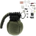 Zestaw Przetrwania Survival Kit Paracord 38w1 JB Tacticals Zielony