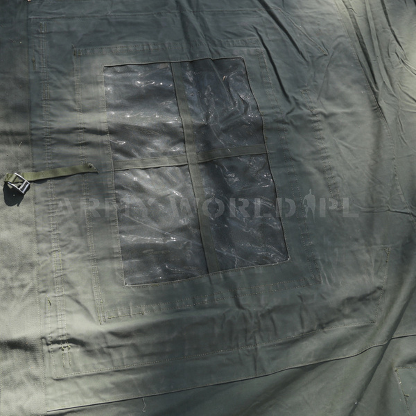 Czasza Namiotu Wojskowa Holenderska Łukowa TentDoek Oryginał Demobil BDB