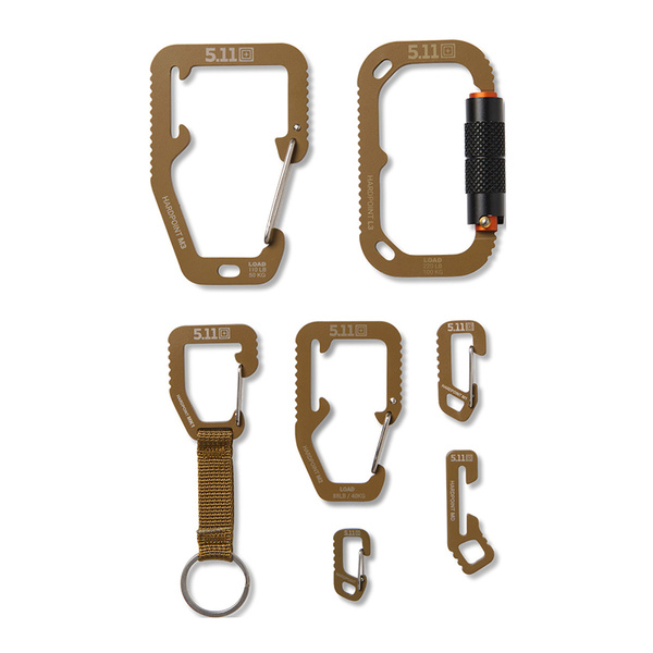 Zestaw Sześciu Karabinków Hardpoint Kit 5.11 Kangaroo (5830049)