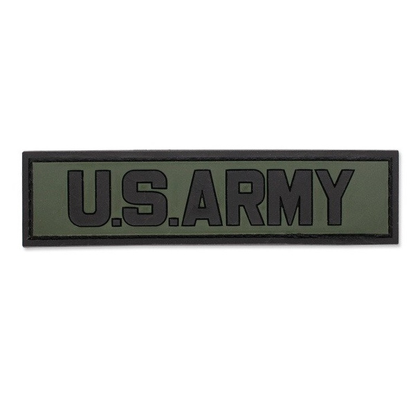 Naszywka U.S. Army 3D PVC Fostex Zielona