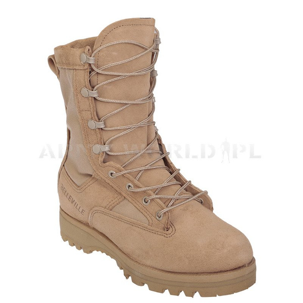 Buty Pustynne TWA Army Combat Boot Temperate Weather Belleville Desert Oryginał Nowe 