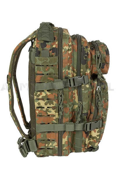 Backpack Model US Assault Pack LG LASER CUT Flecktarn New (14002721)