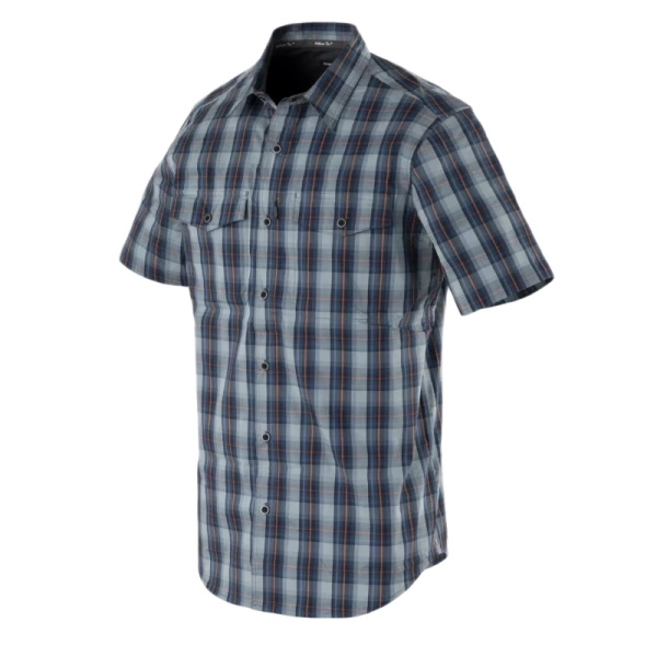 Koszula Covert Concealed Carry Short Sleeve Helikon-Tex Sunset Blue Plaid (KO-CCS-CB)