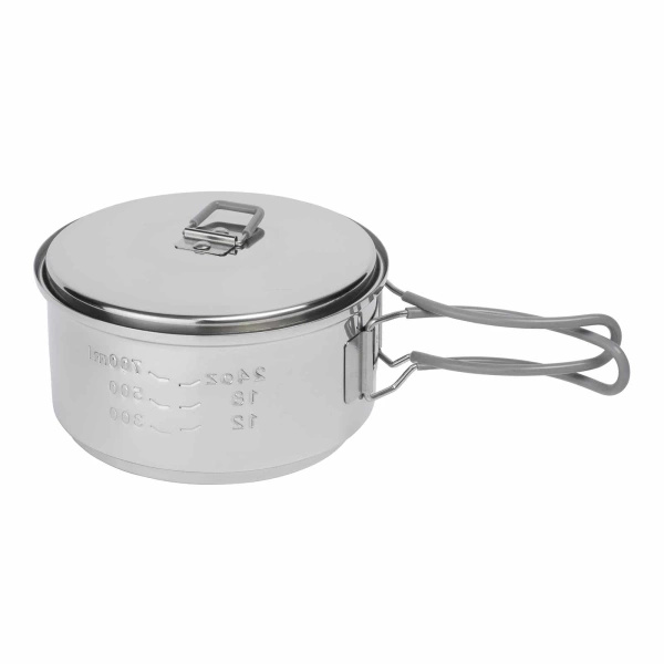 Zestaw Do Gotowania Solid Fuel Cookset Stainless Steel Esbit 1000 ml